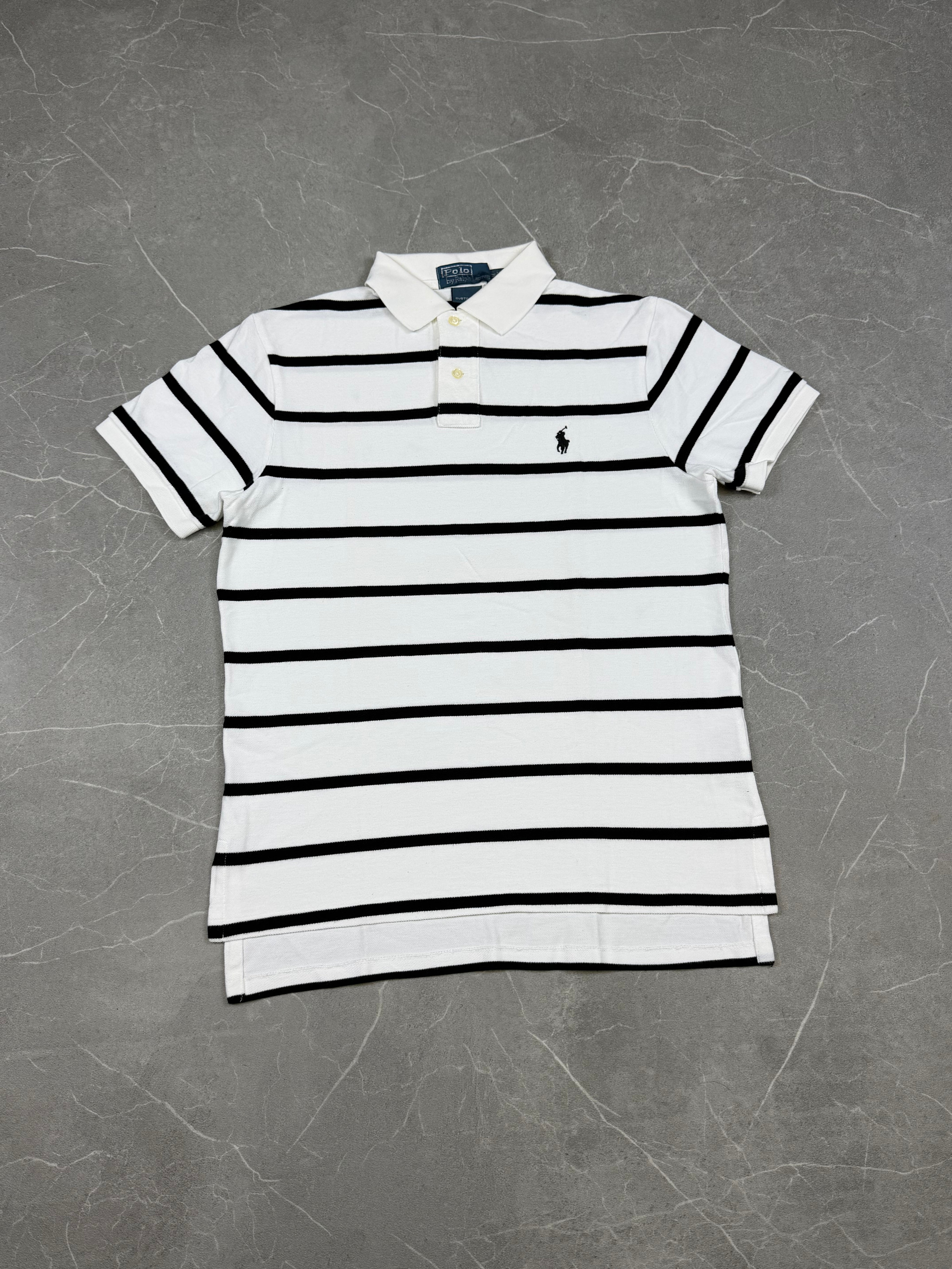 Ralph Lauren Striped Polo Shirt (M)