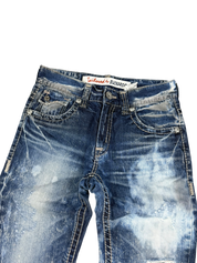 Crazy washed Straightfit Jeans (XS)