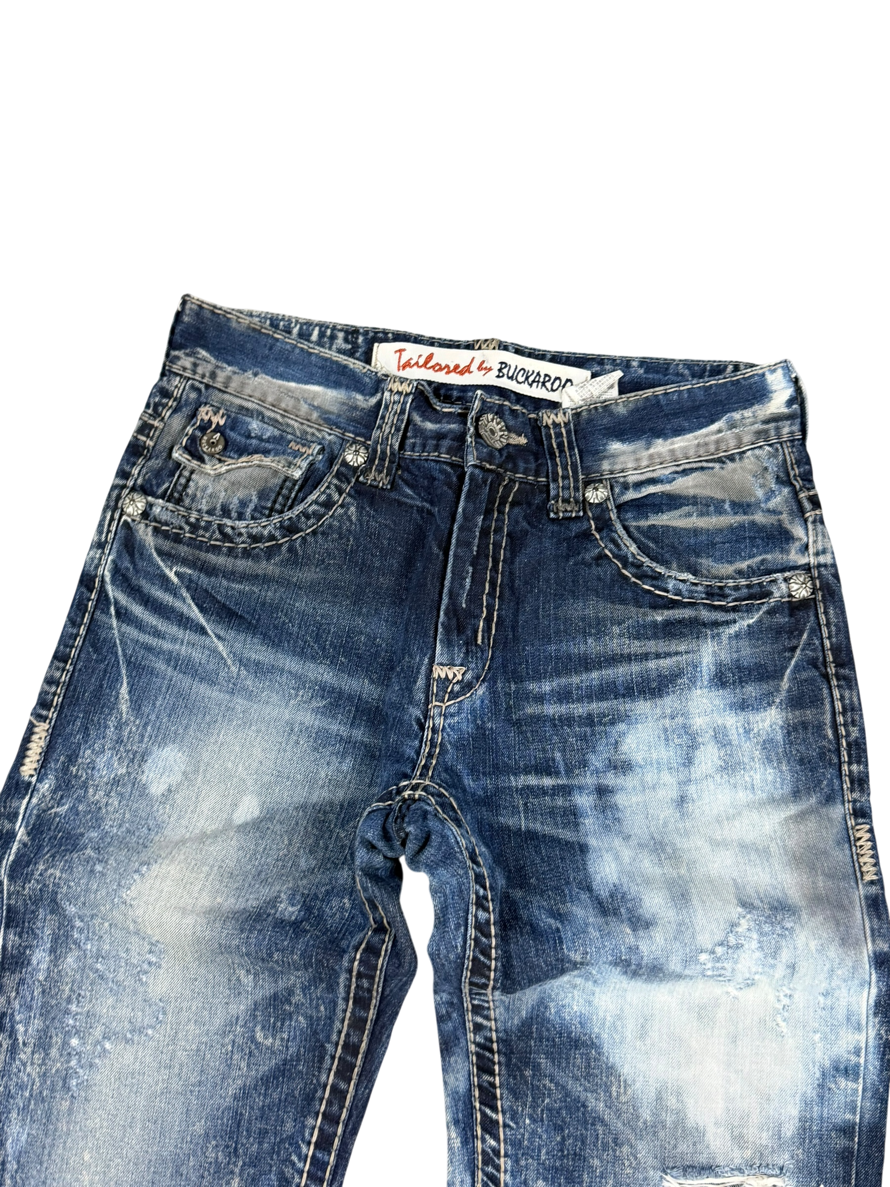 Crazy washed Straightfit Jeans (XS)