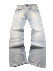Versace vintage Big Logo Bootcut Jeans (XL)