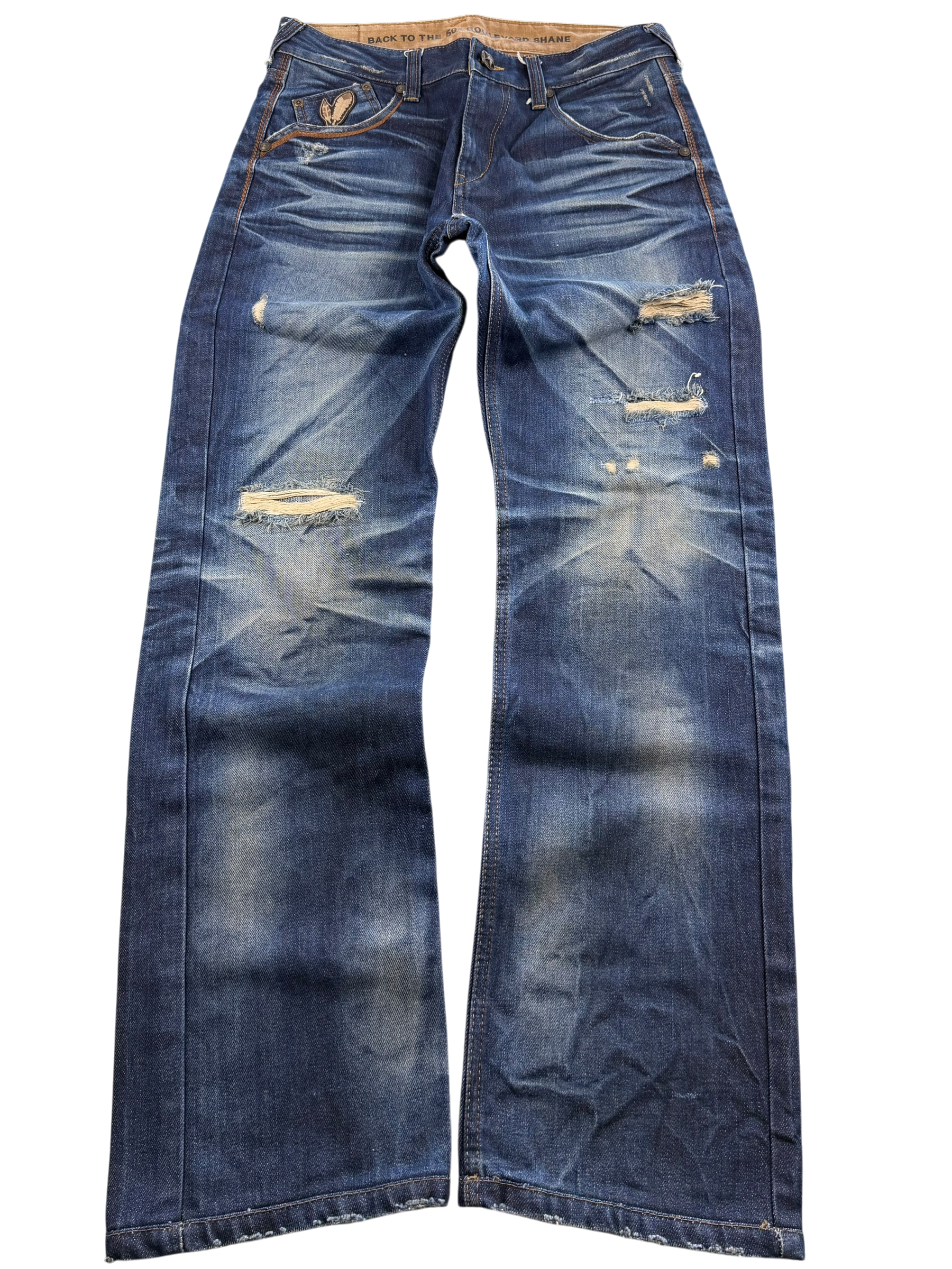 Ultra washed Straightfit Jeans (S)