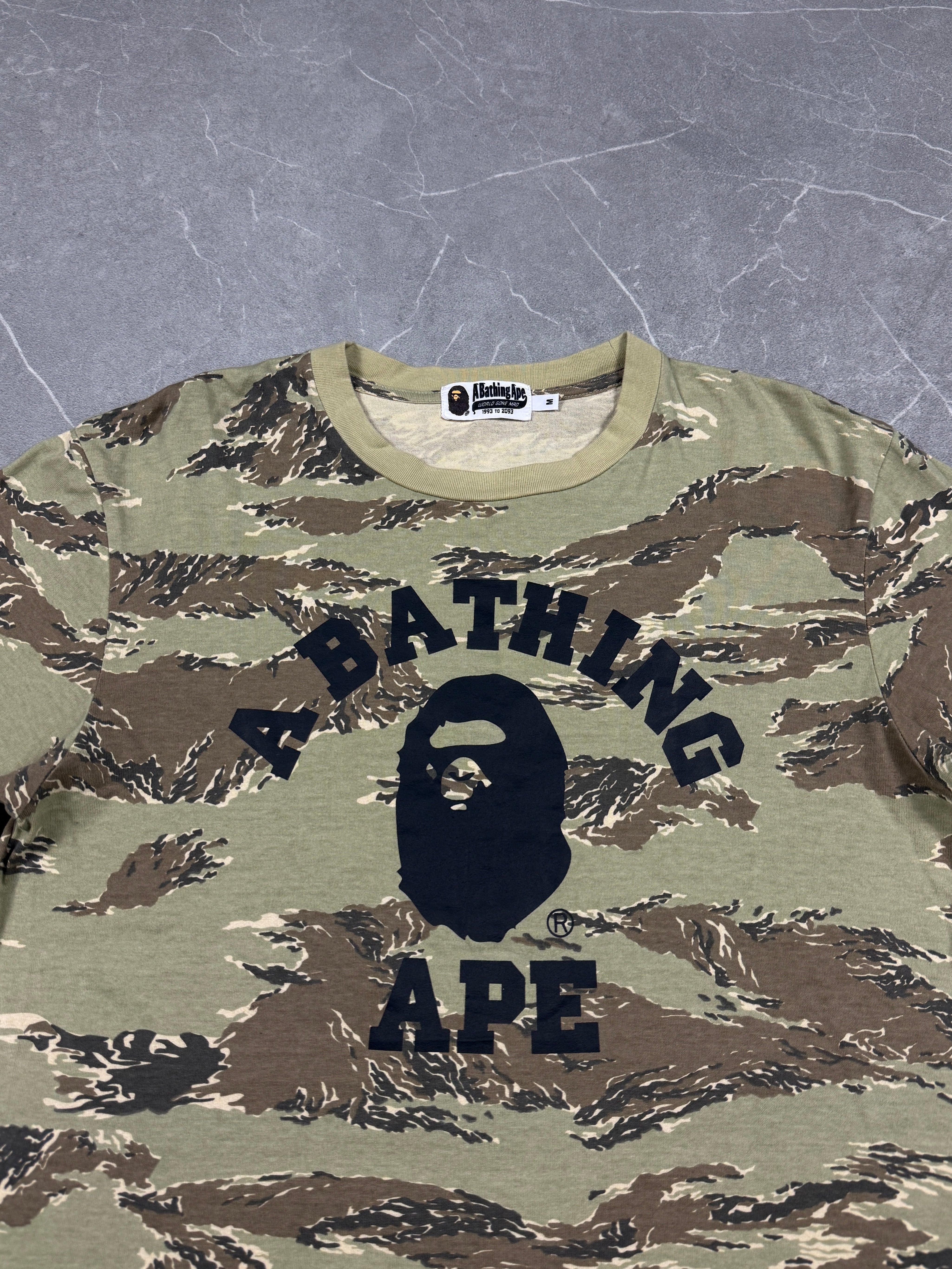 Bape College Camo Longsleeve (S-M)
