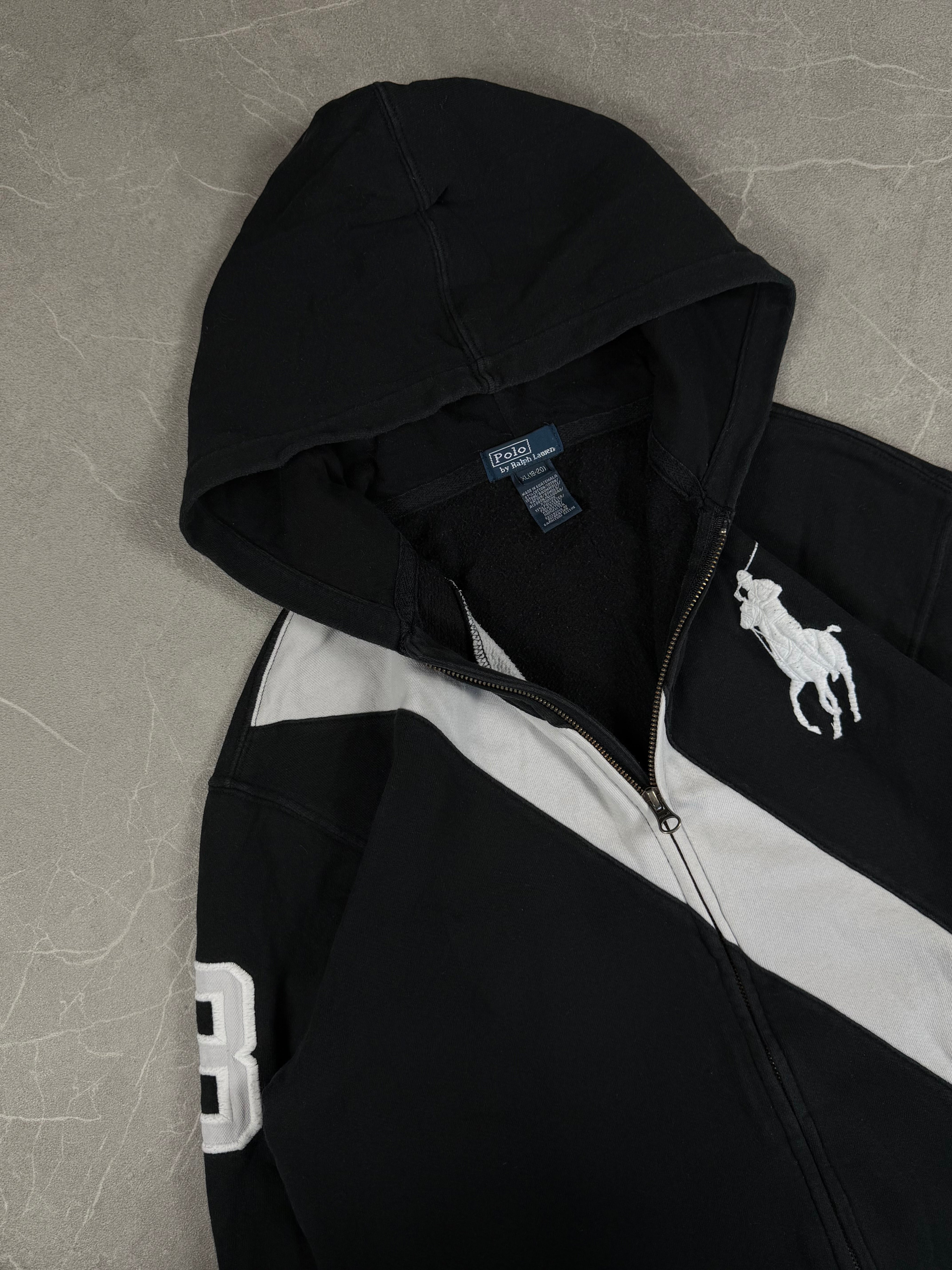 Ralph Lauren Big Pony Zip Hoodie (XS)