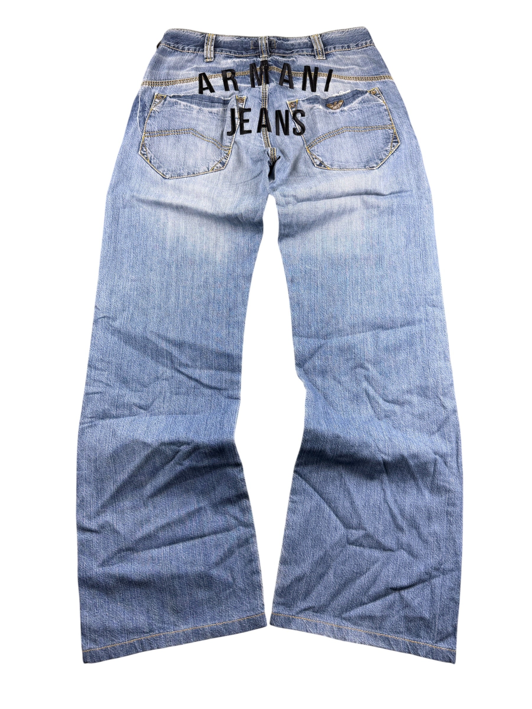 Armani vintage washed Bootcut Jeans (XS)
