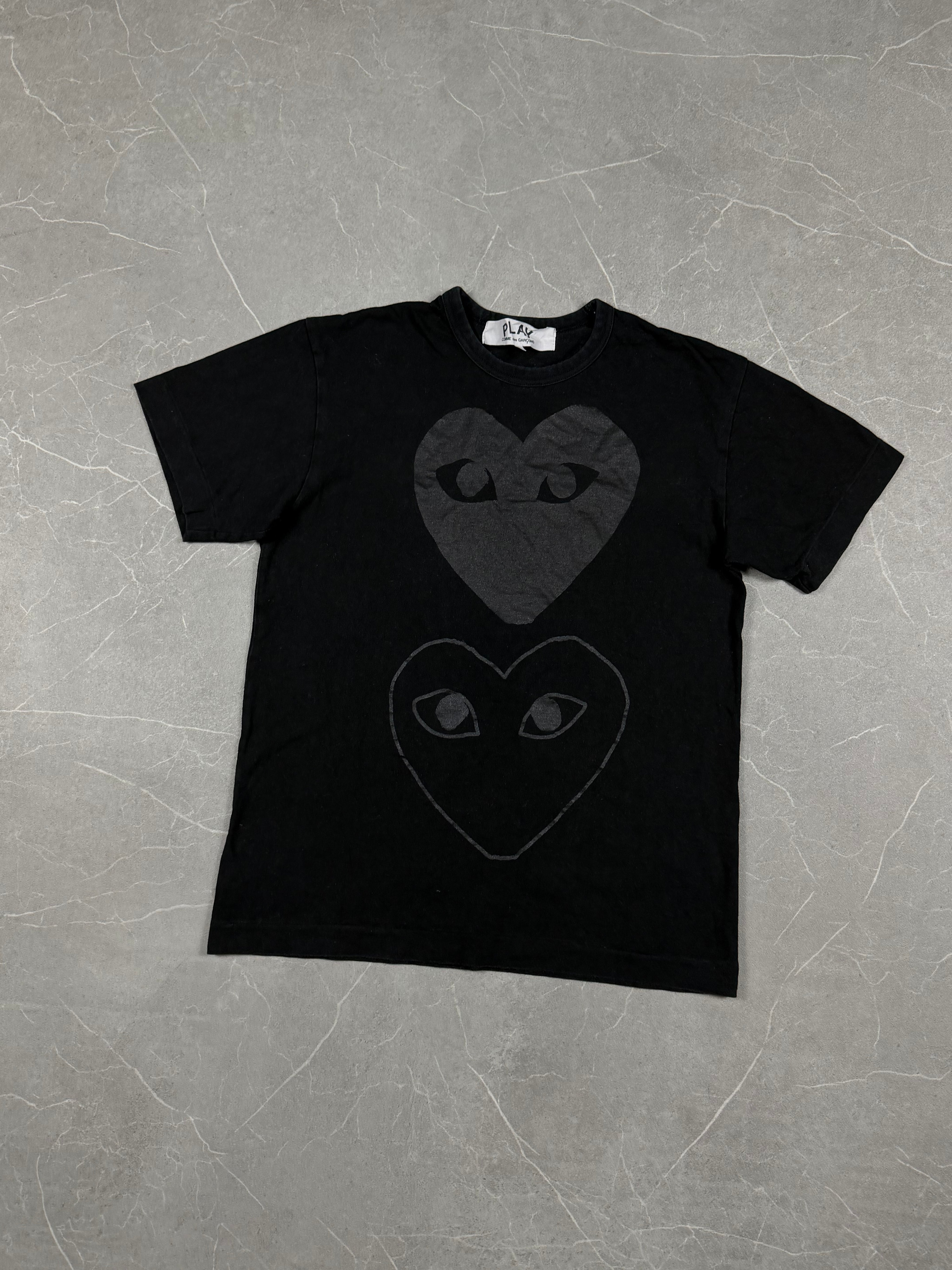 Comme des Garçons Play Double Heart Tee (M)