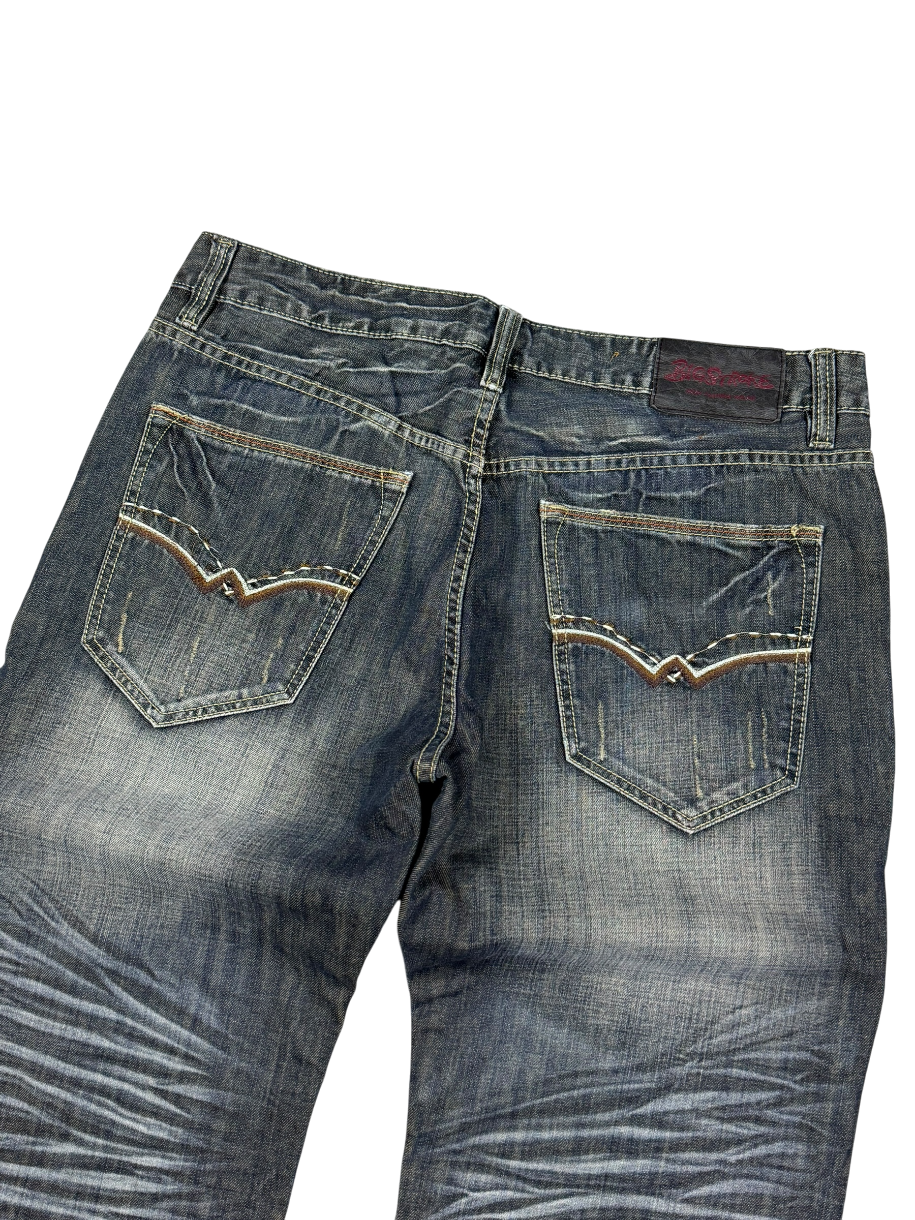 Crazy Washed Baggy Jeans (S-M)