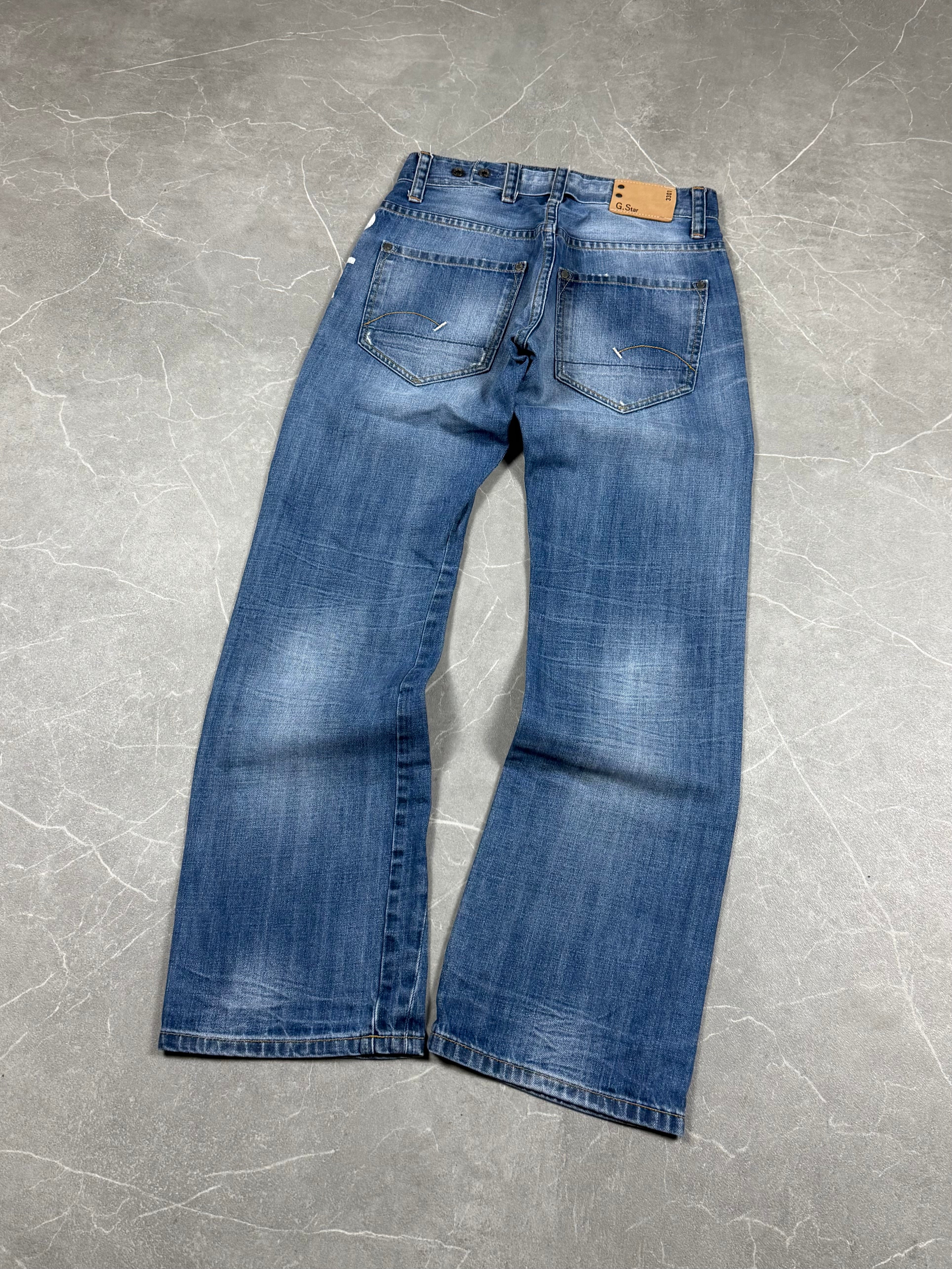 G-Star Washed Bootcut Jeans (S)