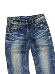 Crazy washed Straight Jeans (XXS)