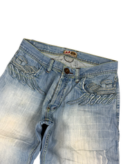 Armani Big Logo Bootcut Jeans (S)