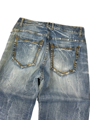 Crazy Washed Bootcut Jeans (M)