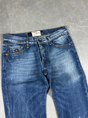 Vintage Bootcut Jeans painted (M)