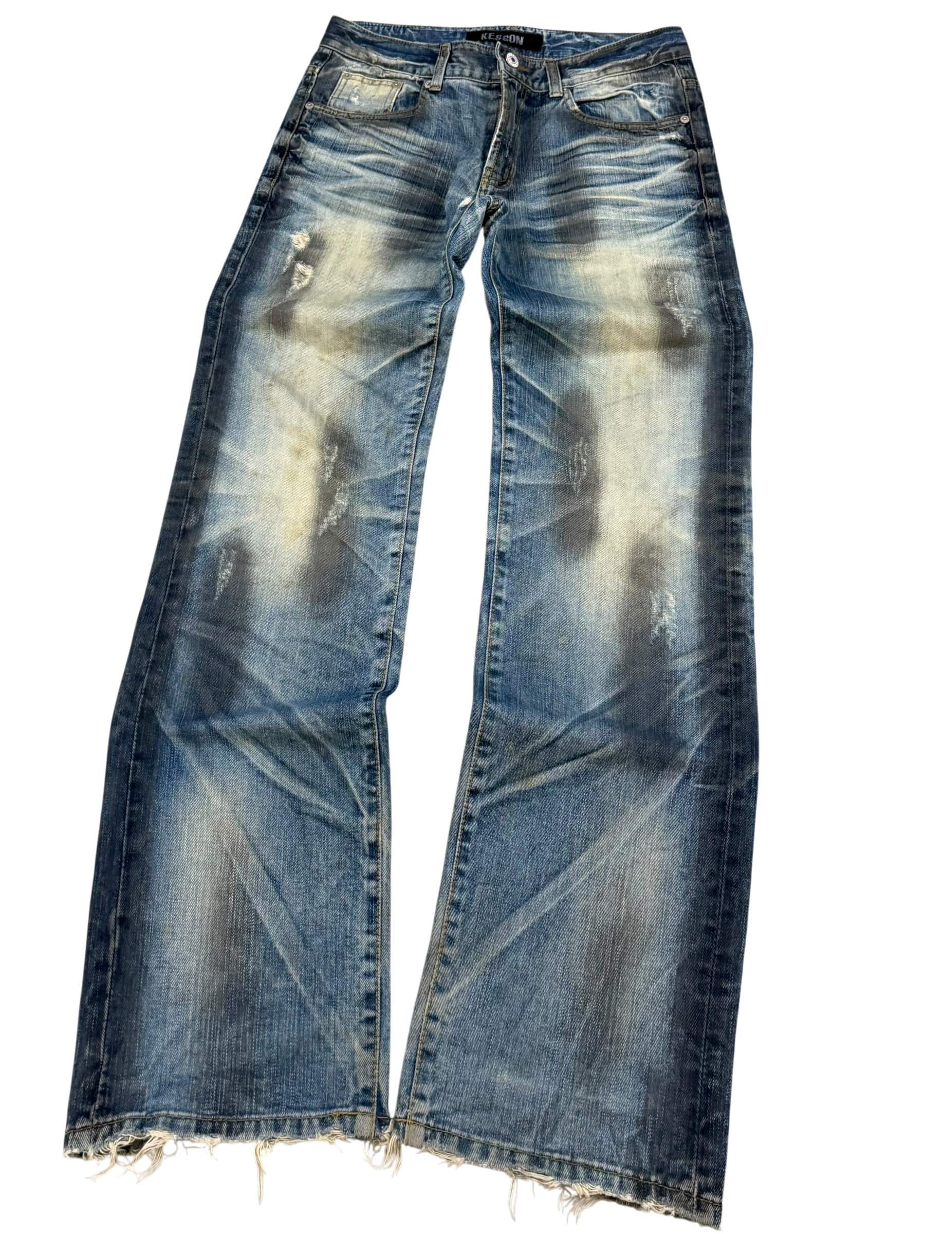 Crazy washed Straightfit Jeans (S)