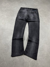 Vintage washed Straight Jeans (S-M)