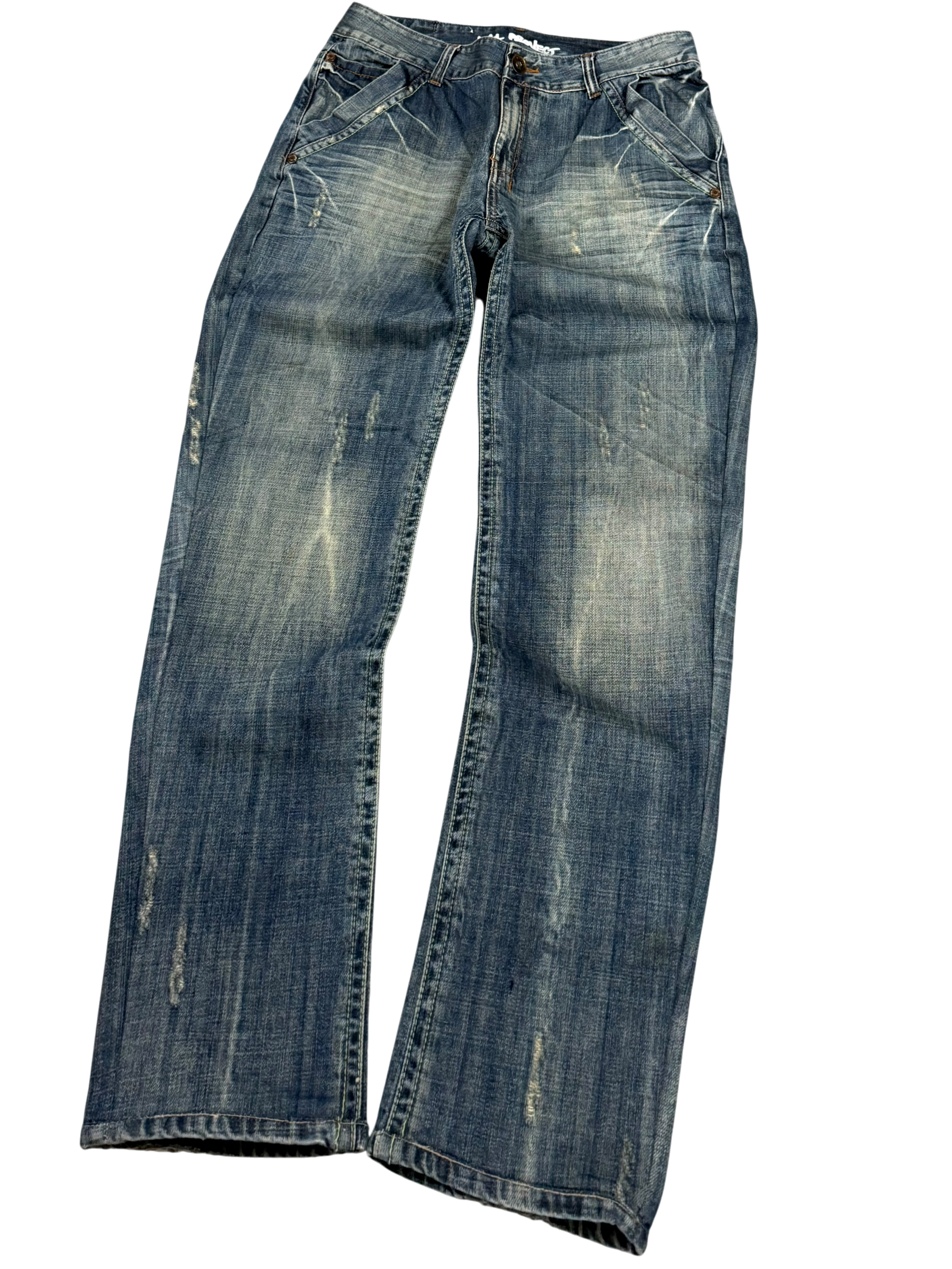 Washed Slim Jeans (S)