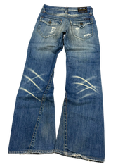 Washed Bootcut Jeans (XS)