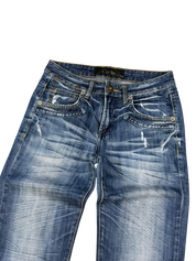 Washed Straight Fit Jeans (S)