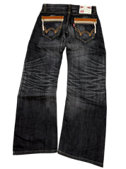 Crazy Washed Bootcut Jeans (S)