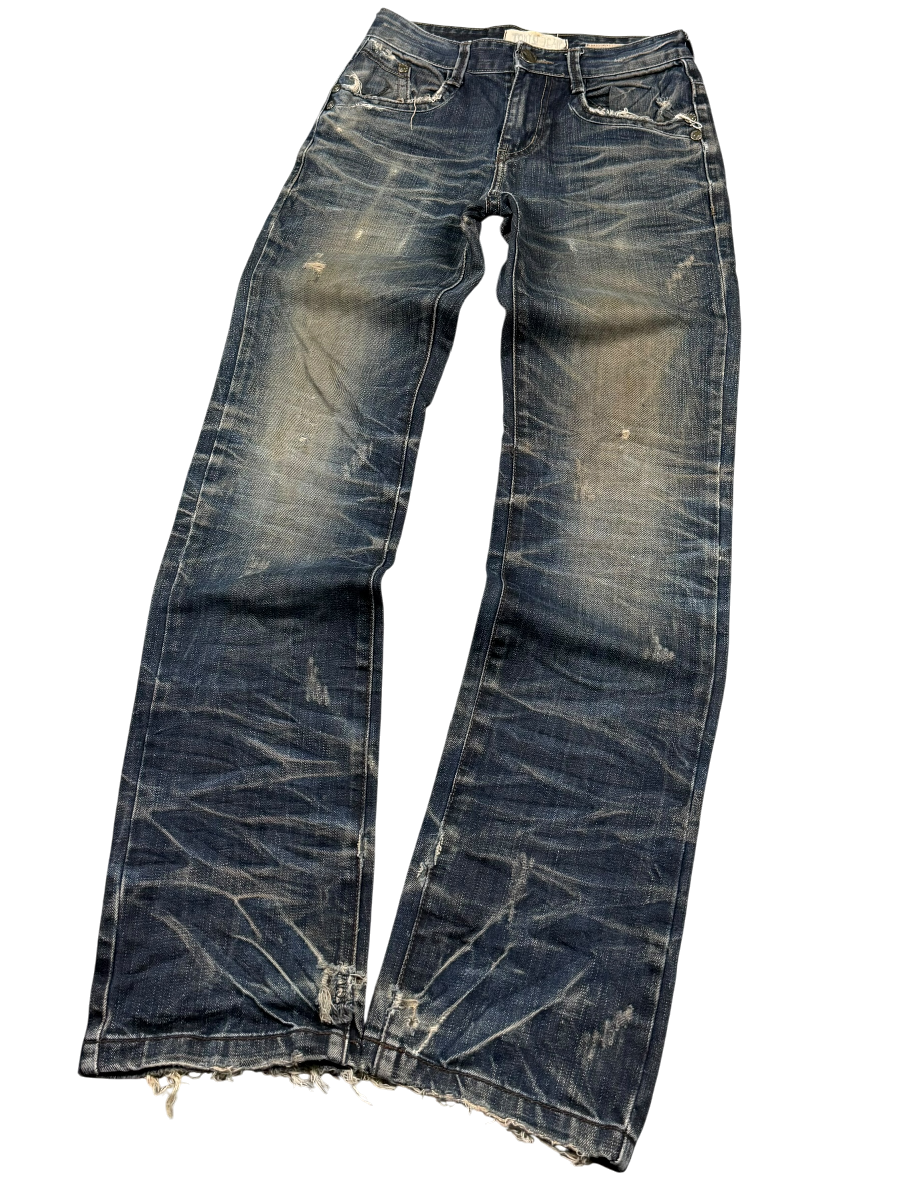Mud washed Slimfit Jeans (XS)