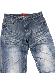 Crazy washed Slim Jeans (S)