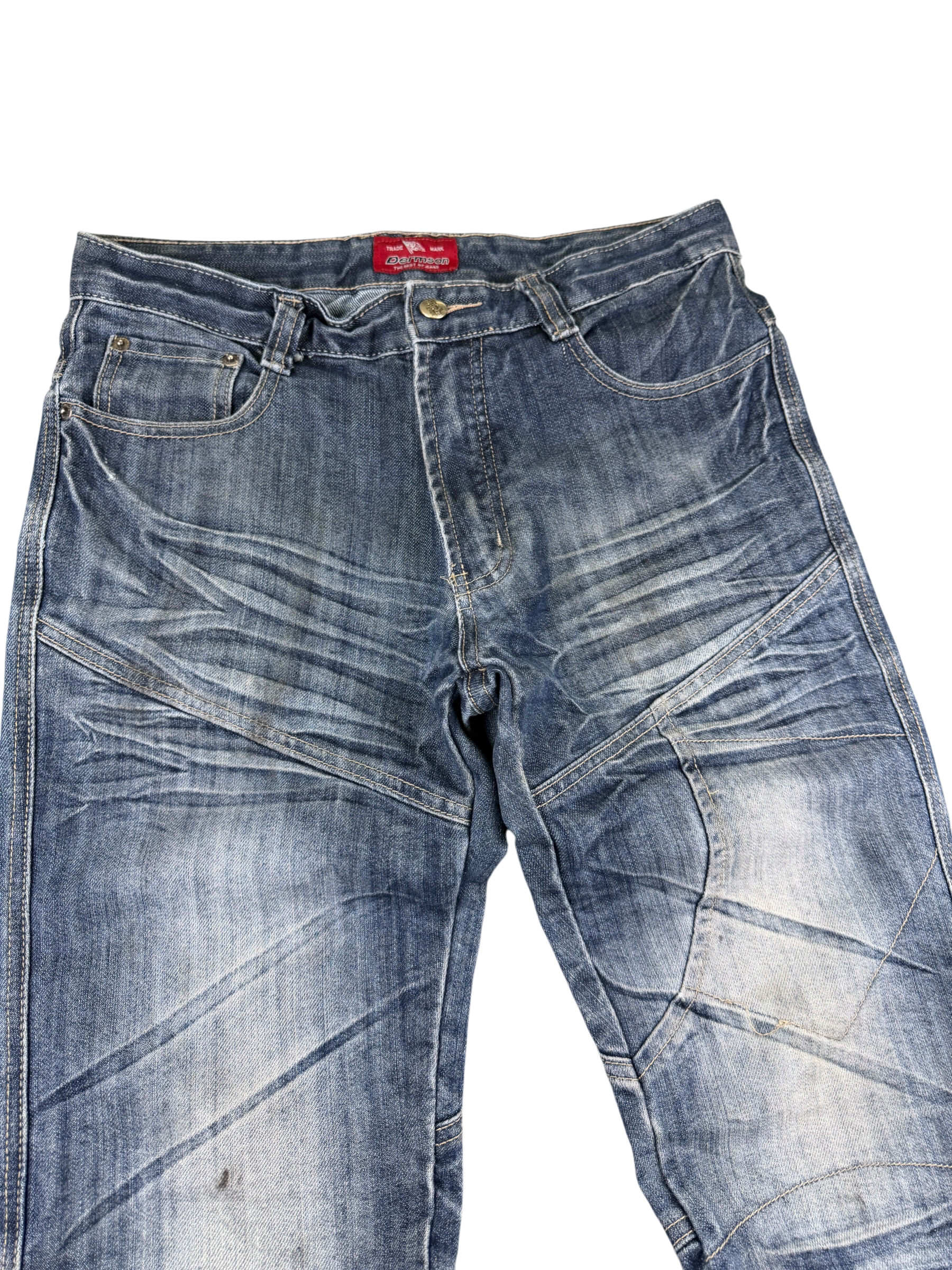 Crazy washed Slim Jeans (S)