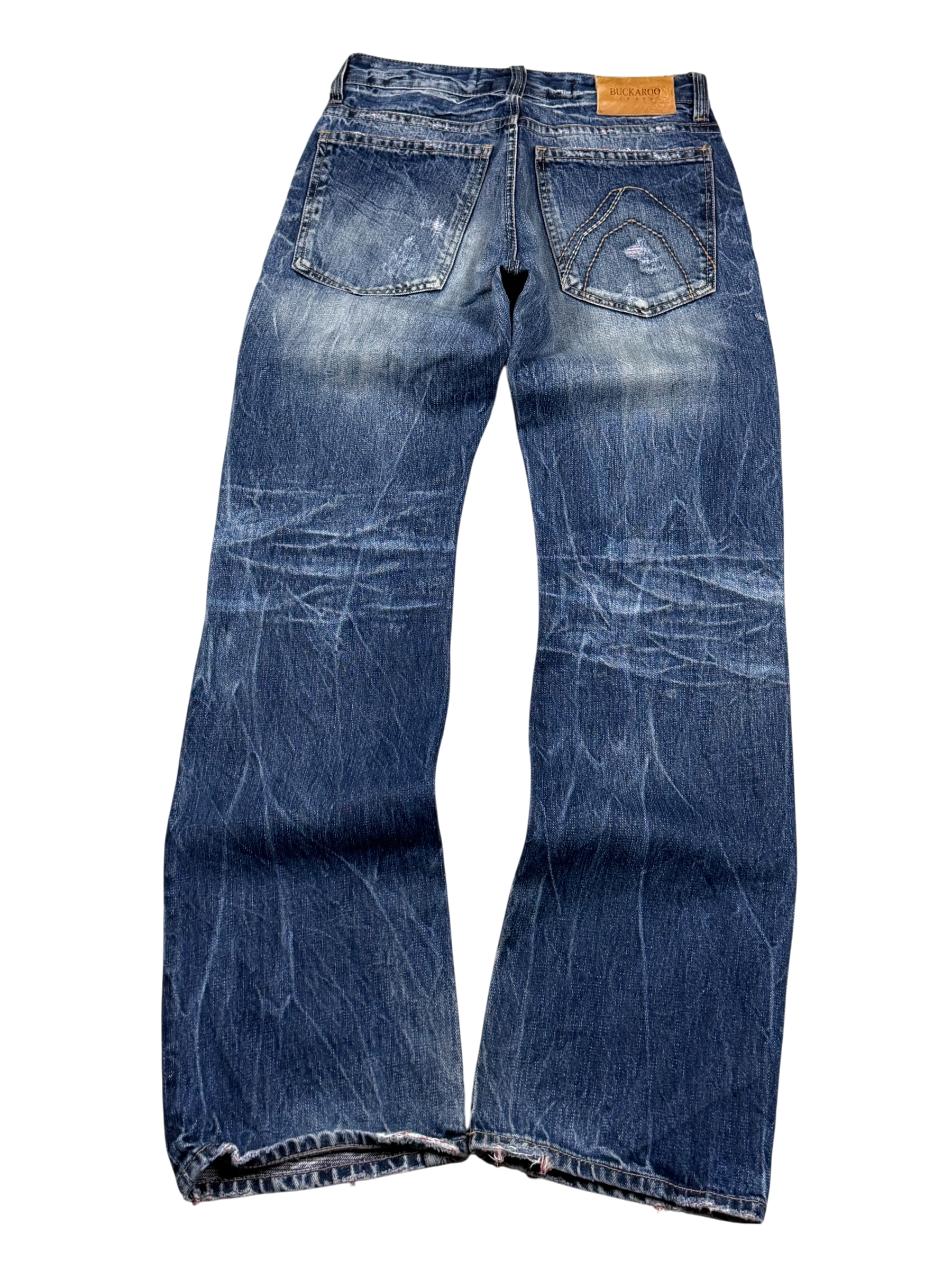 Ultra Washed Straight Jeans (S)