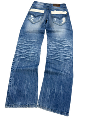 Crazy washed bootcut jeans (S-M)
