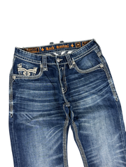 Rock Revival Washed Bootcut Jeans (S-M)