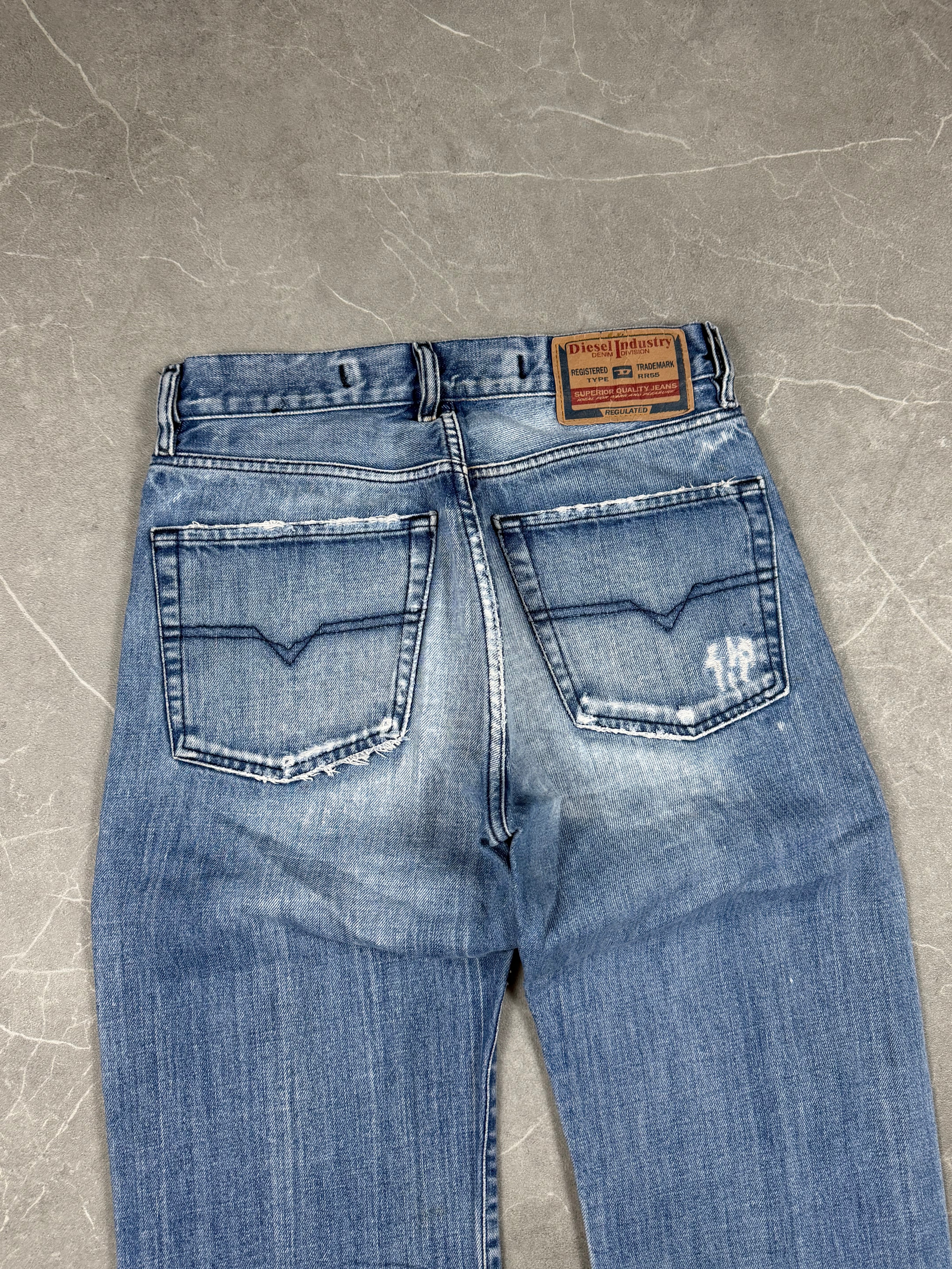 Diesel washed Straight Jeans (XS)