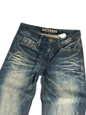 Ultra-washed Straight Jeans (S-M)