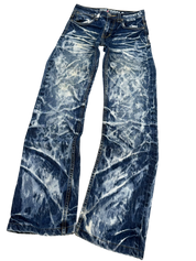 Ultra Washed Straight Jeans (XS)