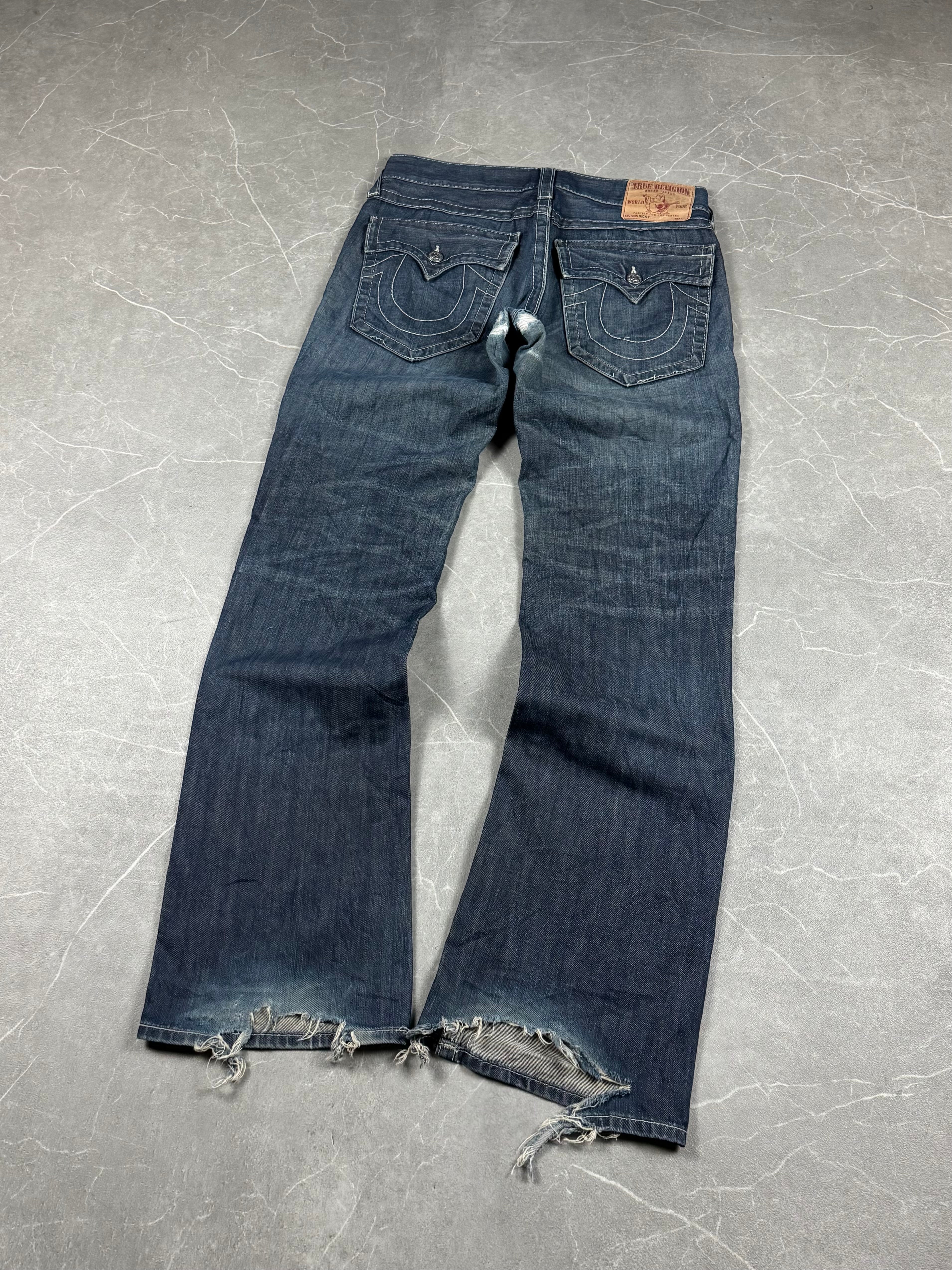 True Religion washed/Bootcut Jeans (S-M)