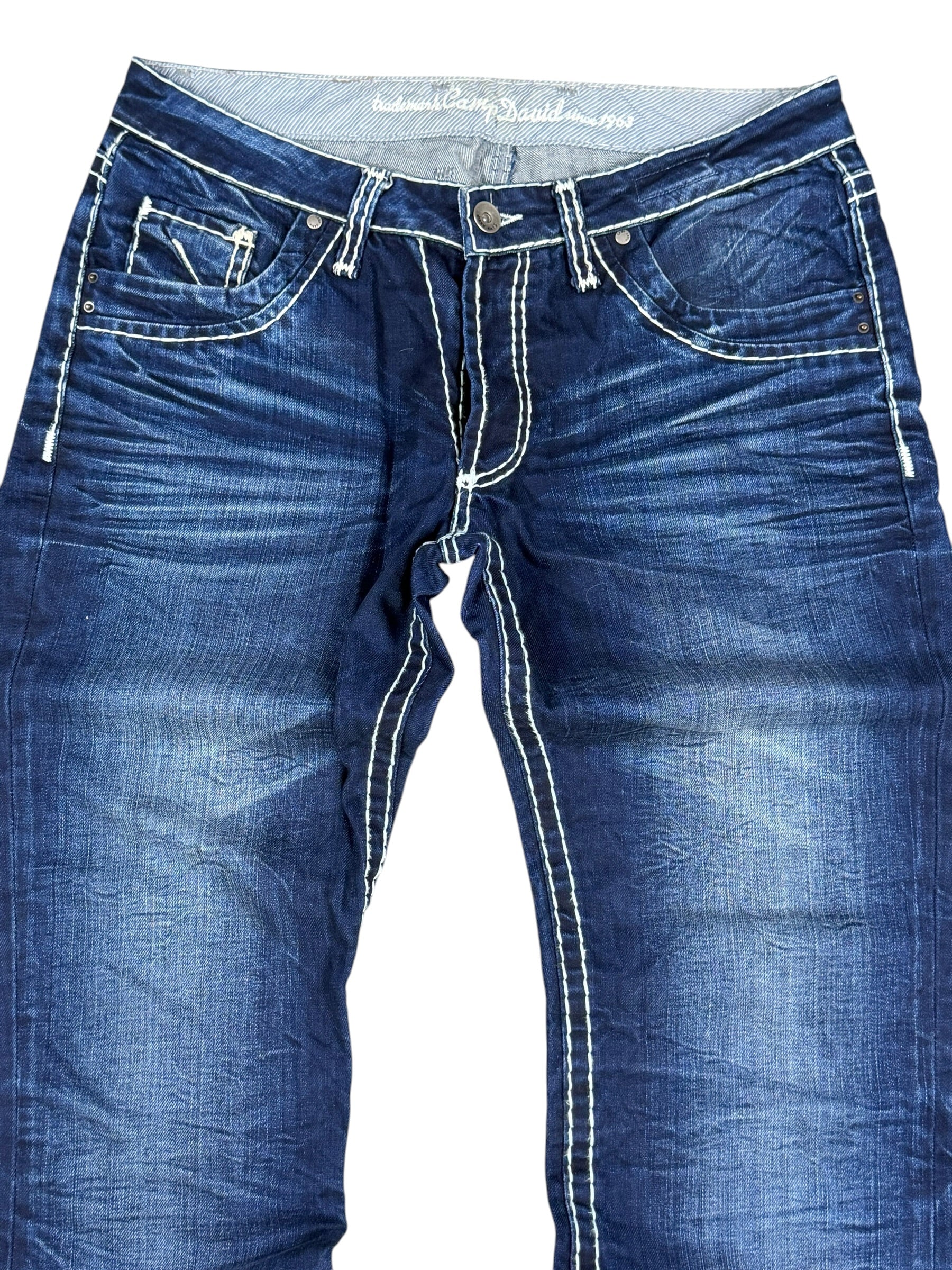 Camp David washed Bootcut Jeans (M)