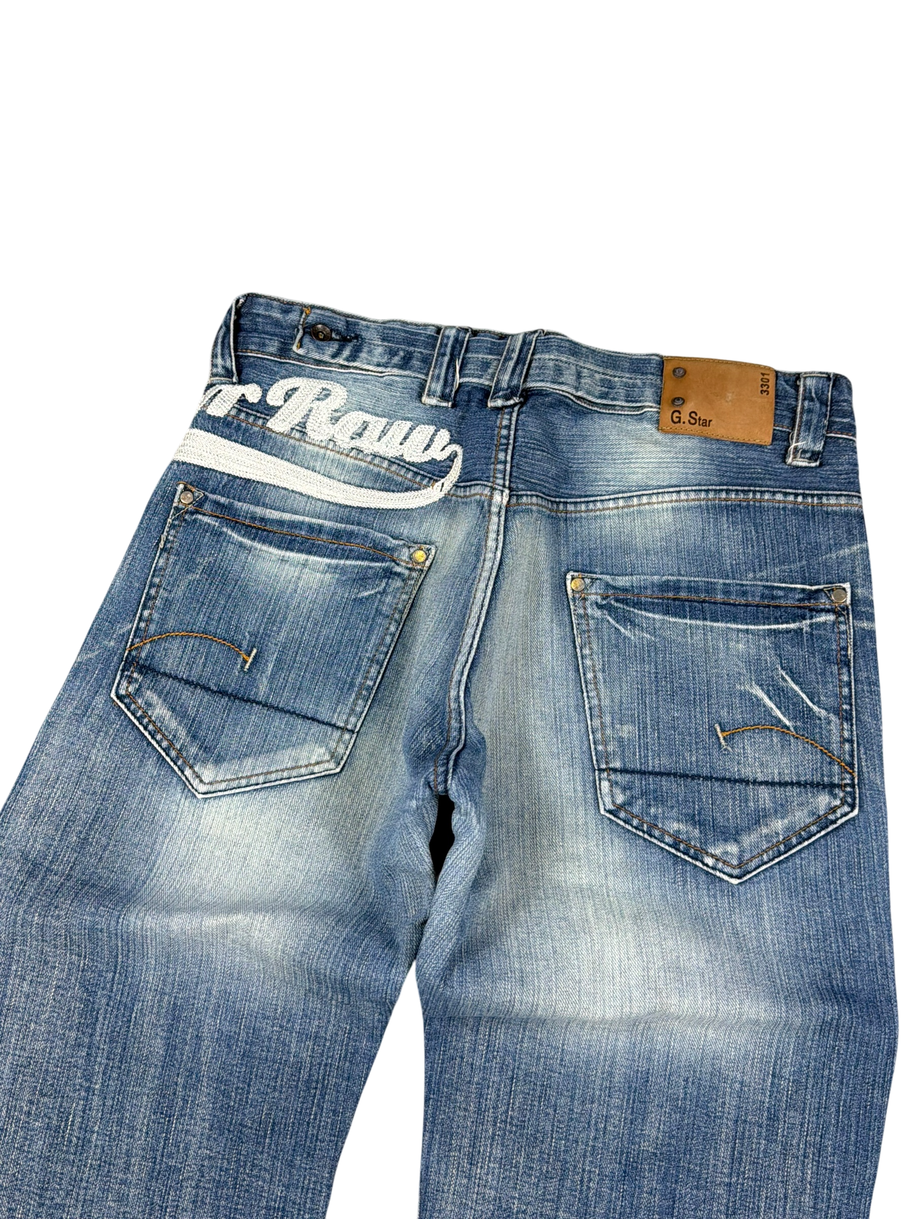 G-Star Logo Bootcut Jeans (M-L)