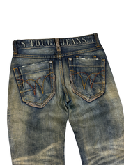 Ultra Sandwashed Straight Jeans (S-M)