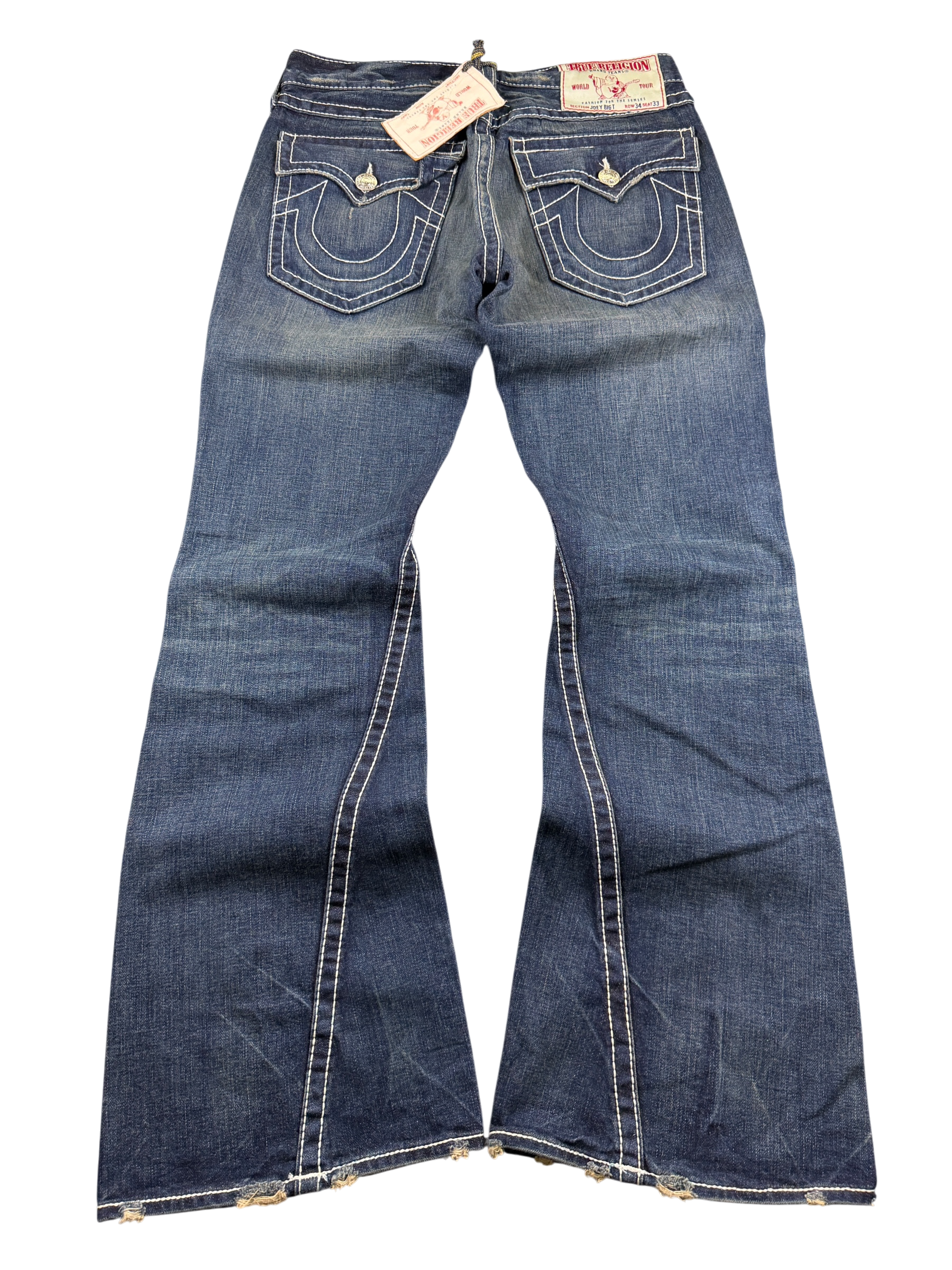 True Religion vintage Bootcut Jeans (L-XL)