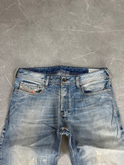 Diesel Washed Bootcut Jeans (XS-S)