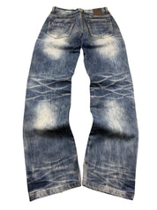 Ultra washed Straight Jeans (XS)