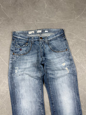 Vintage washed Straight Jeans (S-M)