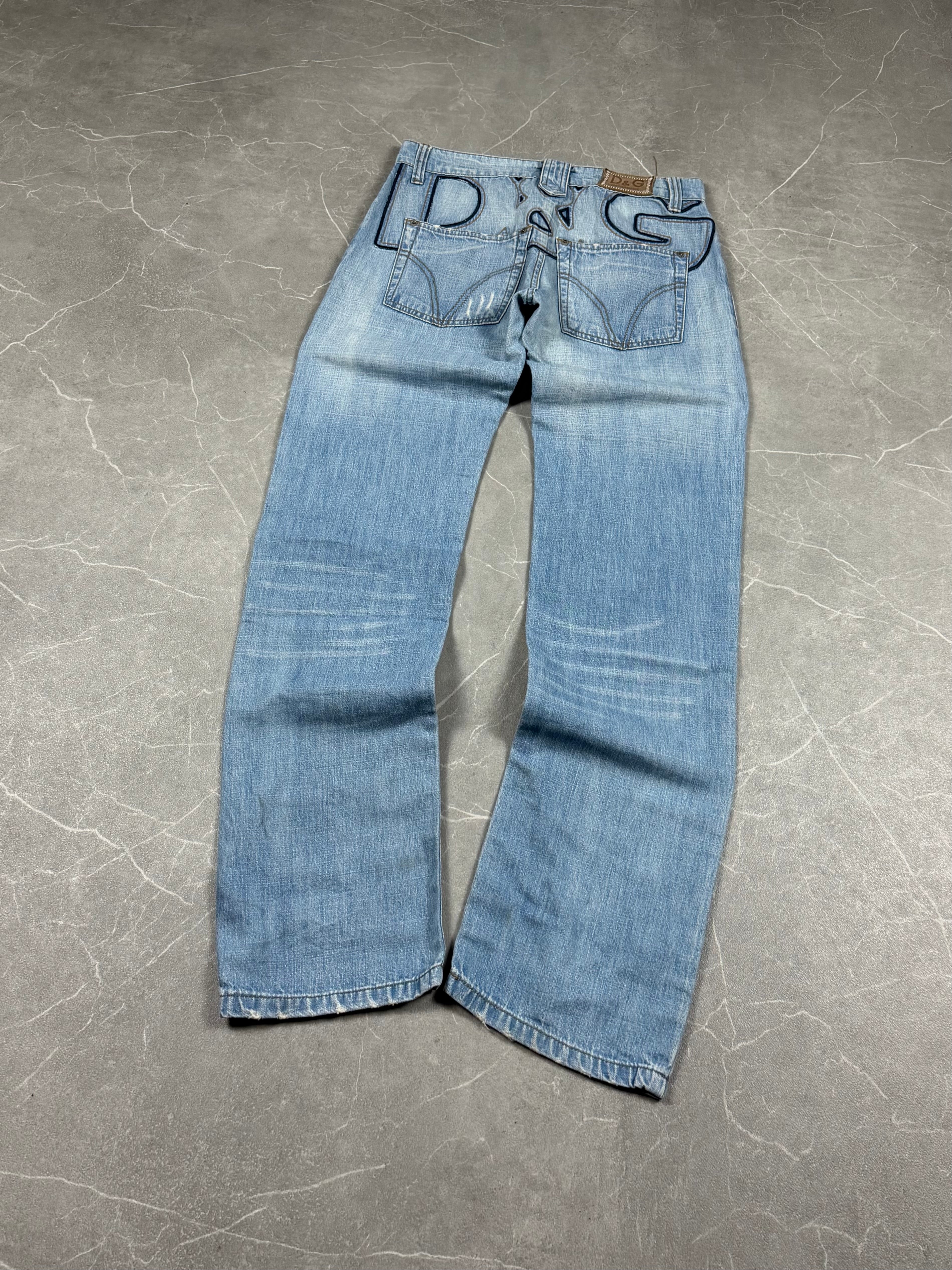 Dolce Gabbana Big Logo Jeans (S)