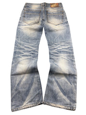 Ultra washed Straight Jeans (XS)