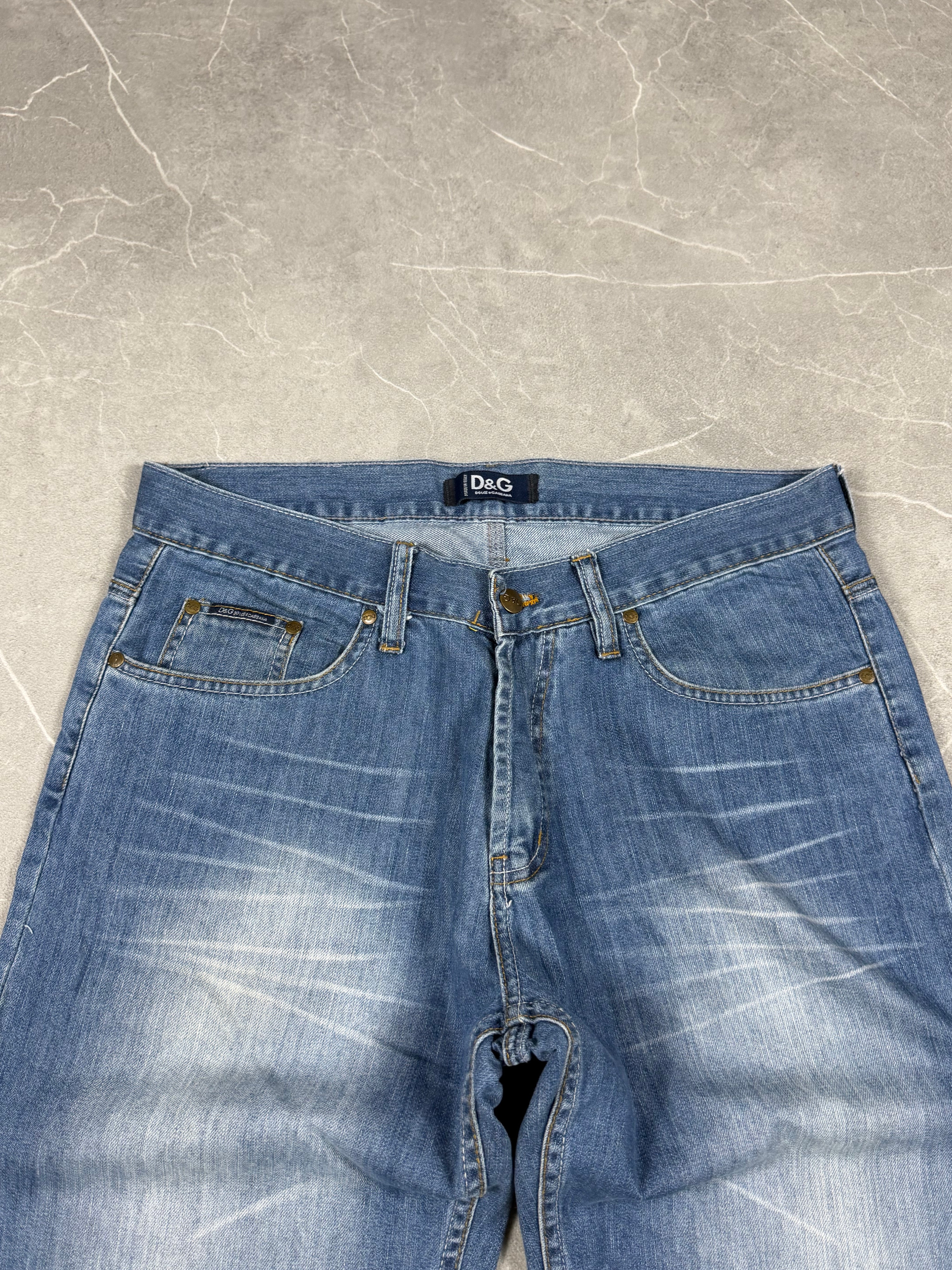Vintage Dolce Gabbana Big Logo Baggy Jeans (M)