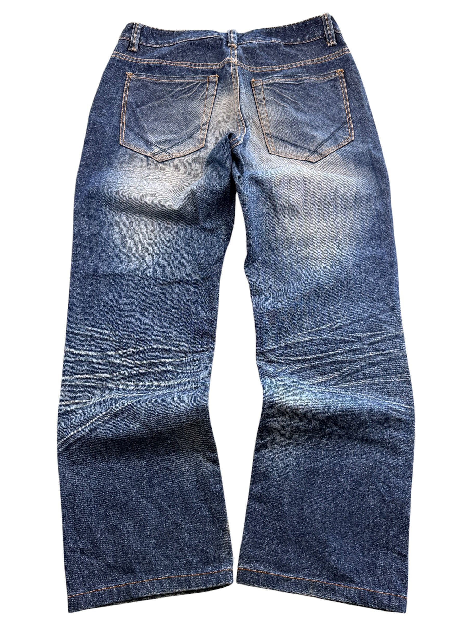 Vintage washed Straight Jeans (XS)