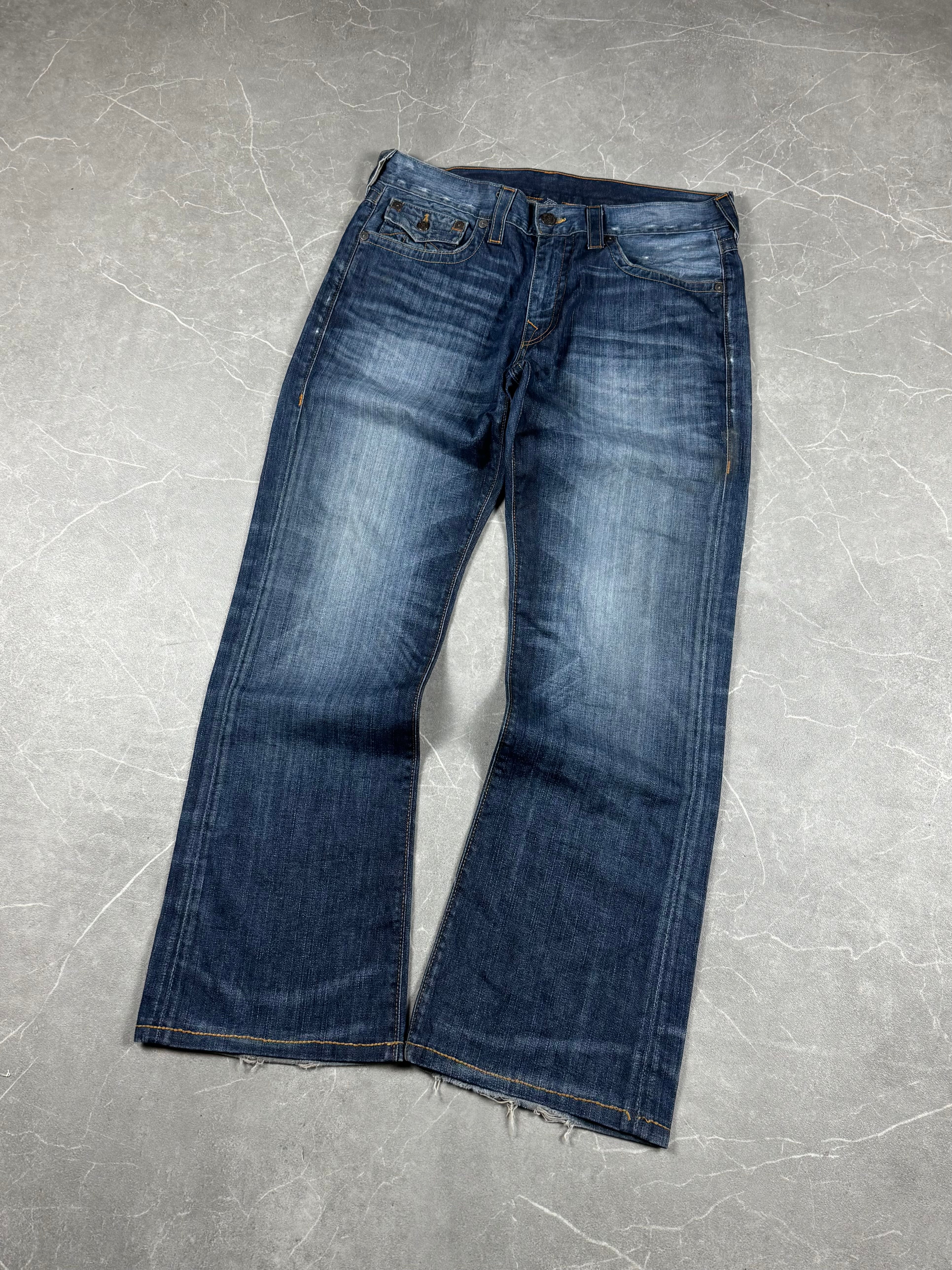 True Religion Washed Bootcut Jeans (M)