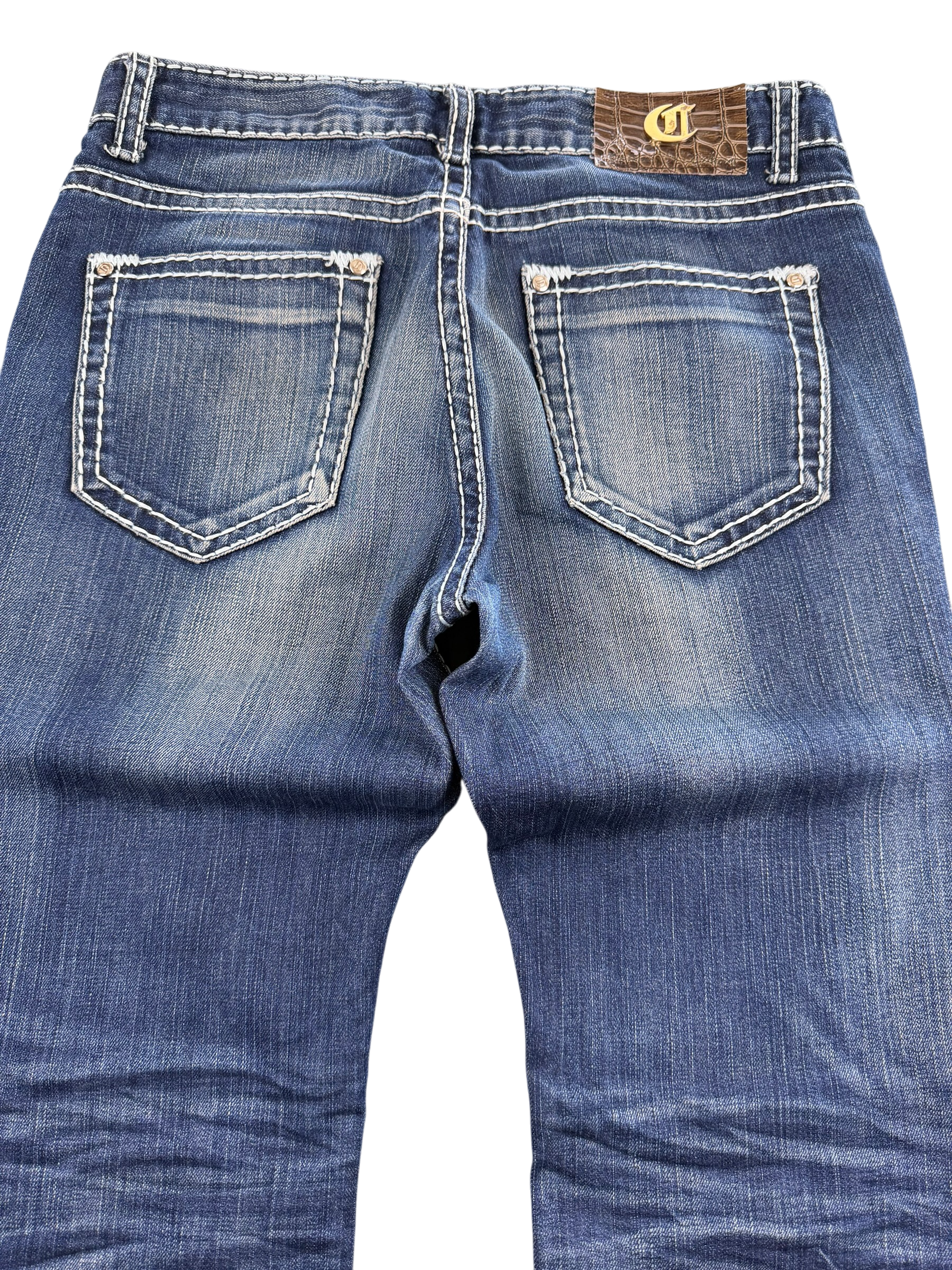 Washed Bootcut Jeans (S)