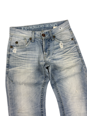 Ultra Washed Bootcut Jeans (XS)
