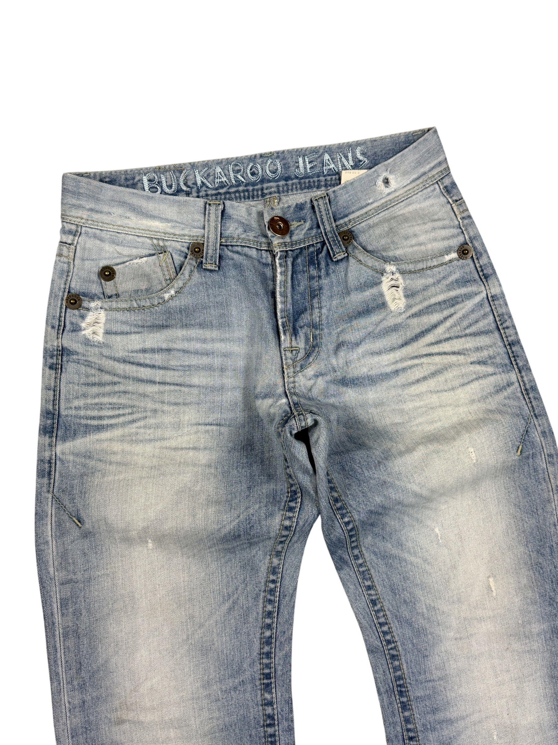 Ultra Washed Bootcut Jeans (XS)