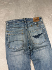 Armani washed Straight Jeans (S)