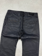 Vintage waxed look Slim Jeans (L)