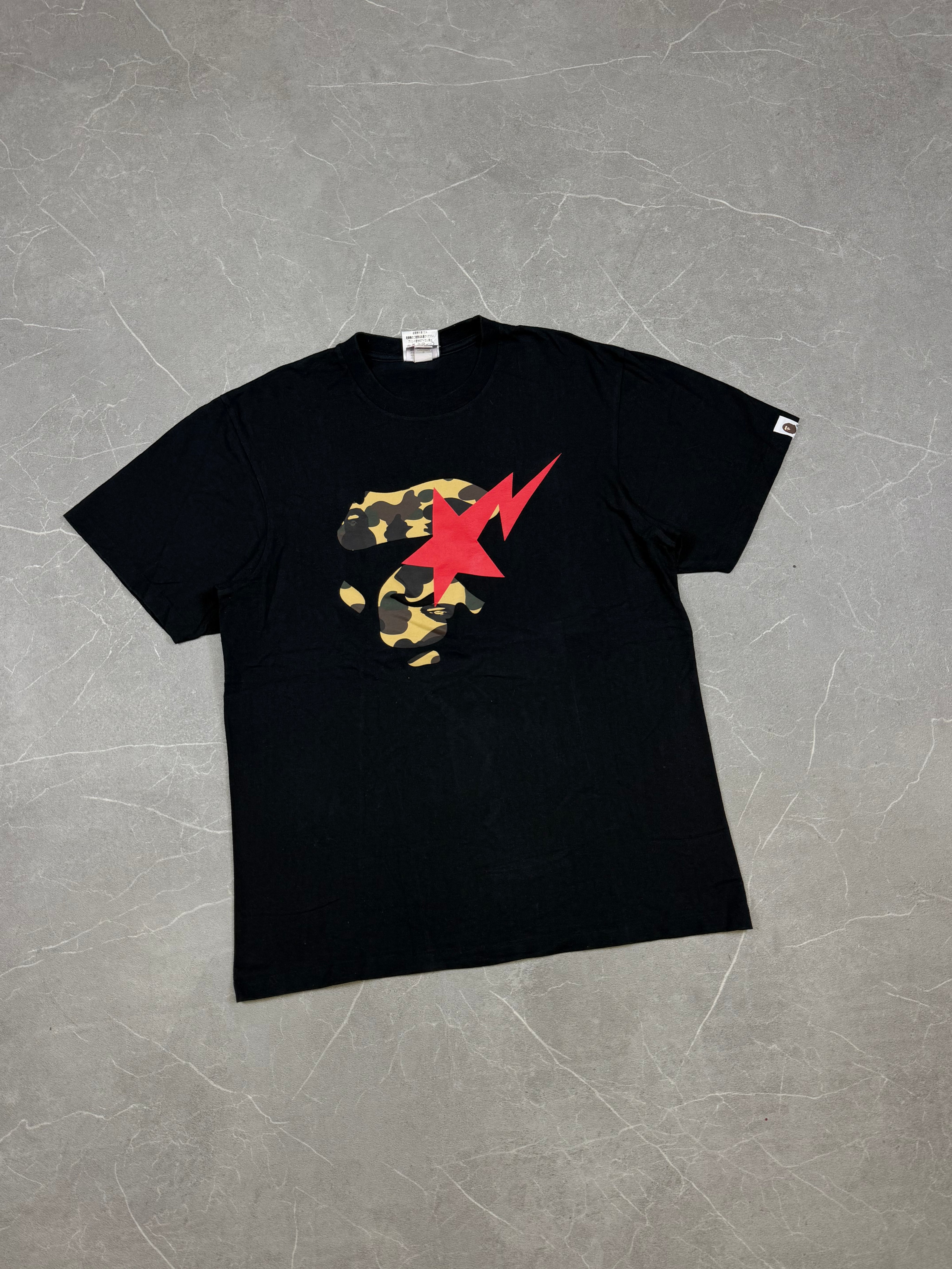 Bape Face Star T-Shirt (L)