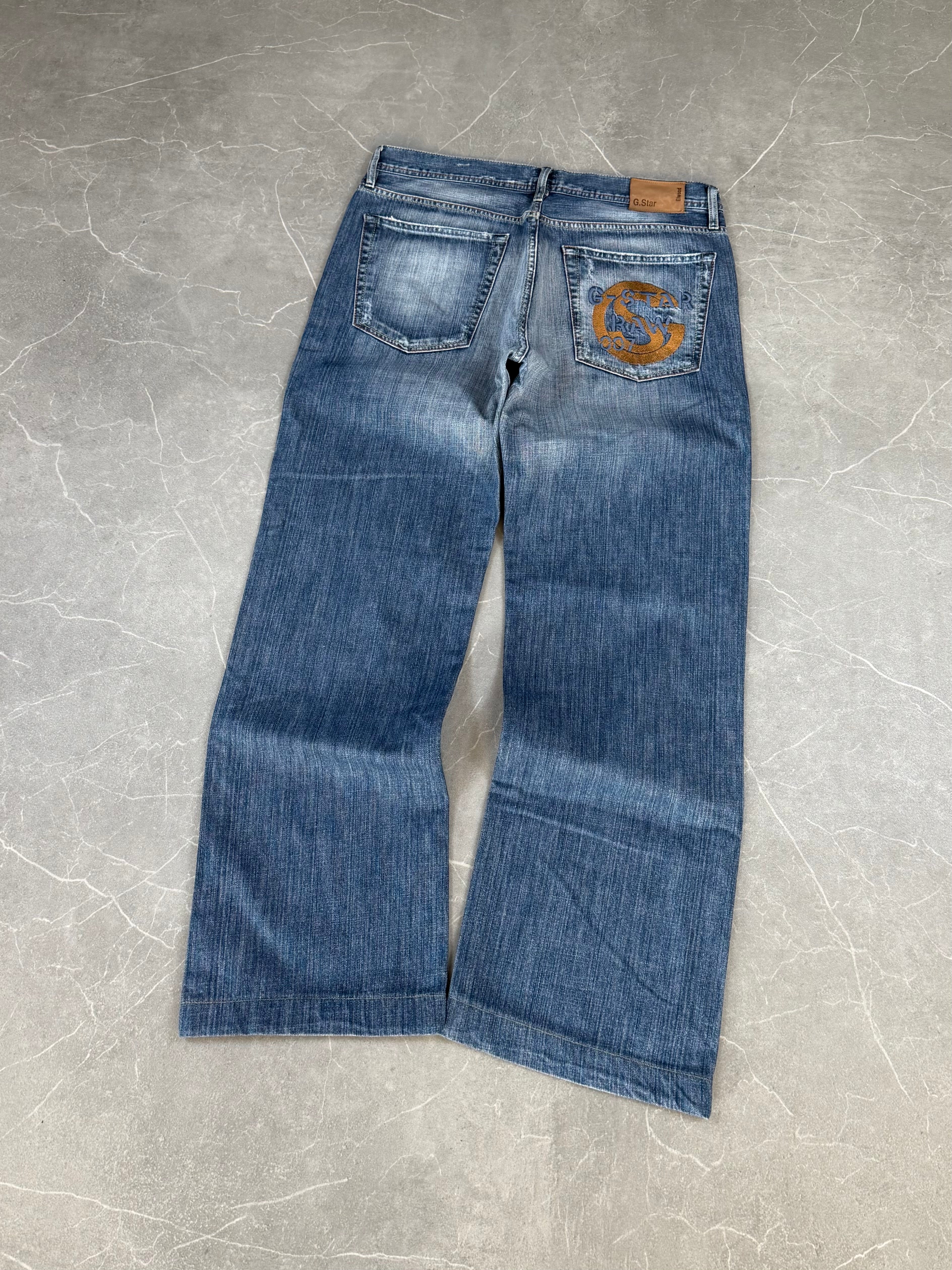 Gstar Big Logo Baggy Jeans (S)